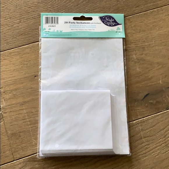 In the night garden party invitations - Picture 4 of 4